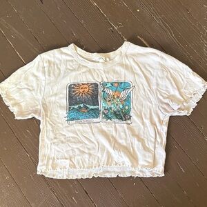 Urban Outfitters Tarot Graphic Baby Tee